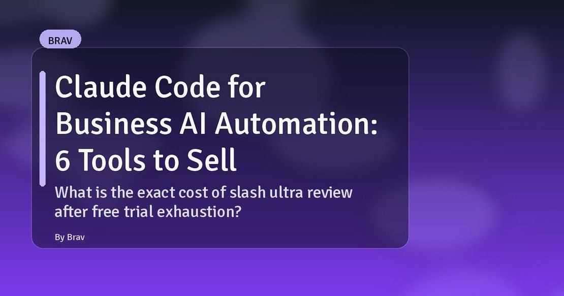 Claude Code Skills for Business AI Automation: 6 Essential Tools to Sell Real Outcomes
